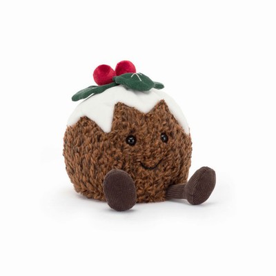 Jellycat Christmas Pudding New Zealand | IQXMF4593